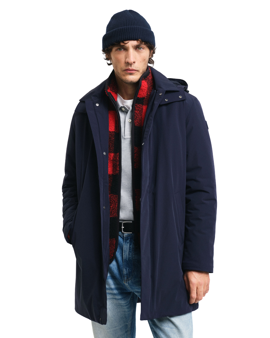 GANT 7006451-433 Padded Car Coat Trench Man BLUE NAVY – TROVISO1883