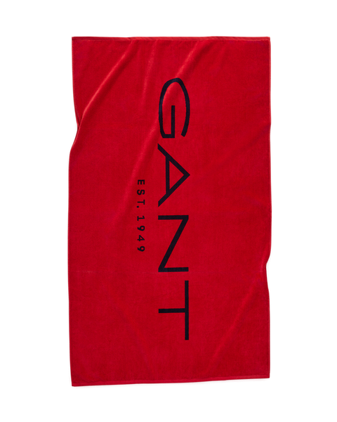 GANT Est. 1949 Beach Towel BRIGHT RED