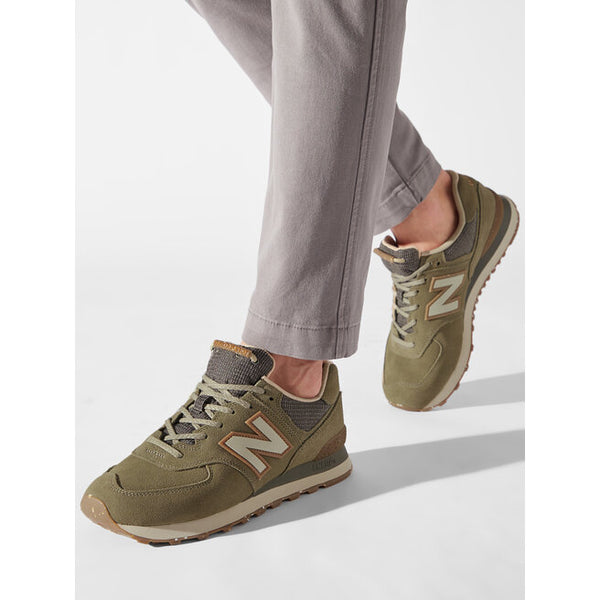 New Balance ML574SOJ Sneakers Uomo - MILITARY GREEN