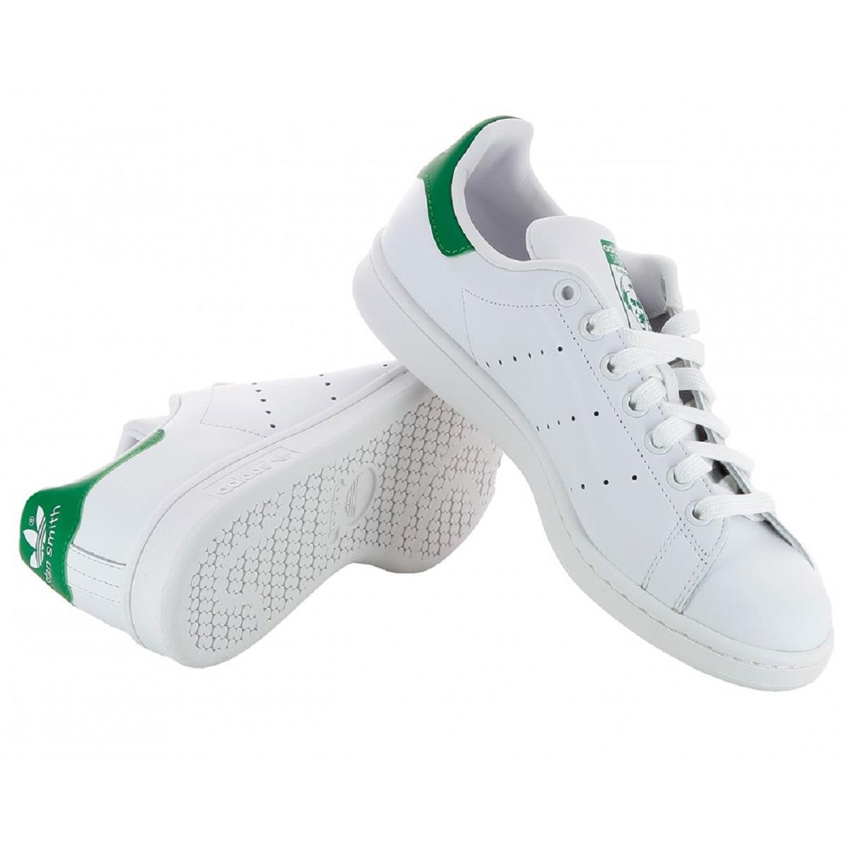 Adidas Originals M20324 Stan Smith Sneakers White Green TROVISO1883
