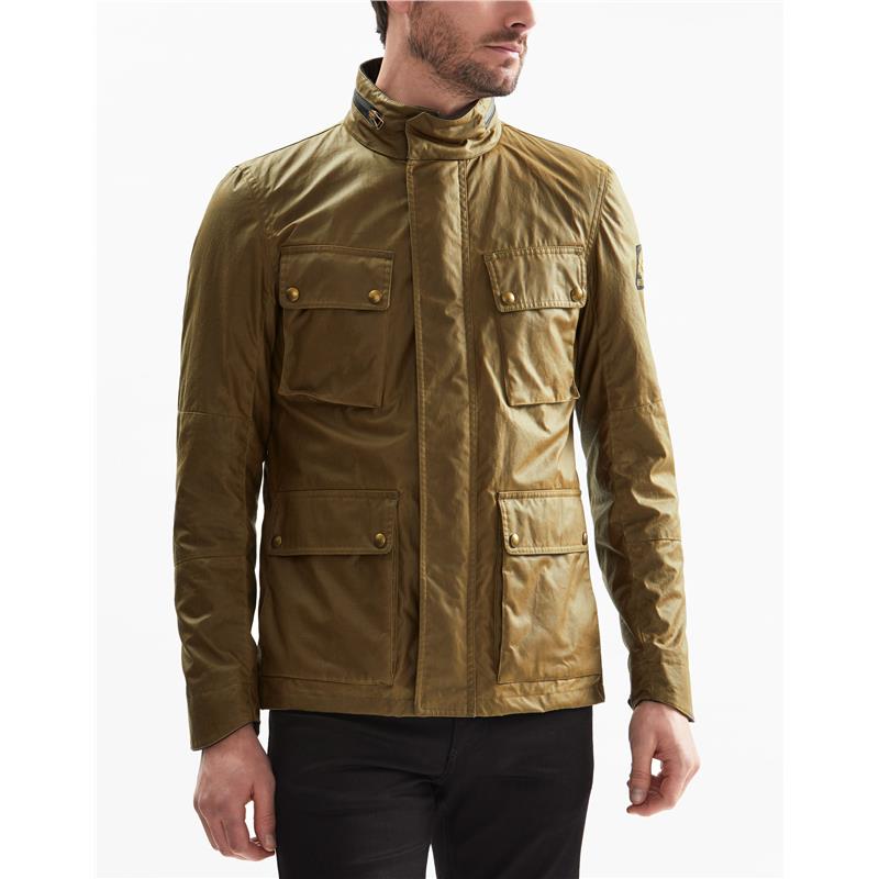 Belstaff olive jacket store