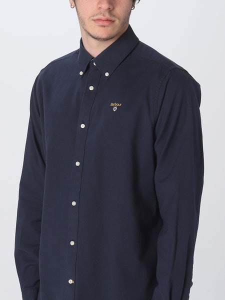 Barbour MSH5170-NY91 Camford Tailored Shirt BLU NAVY Camicia Uomo Button Down
