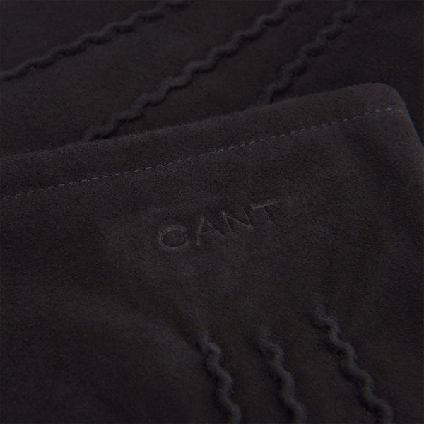 GANT 9930064-405 Guanti Classic in camoscio Uomo Interno In Cashmere BLU NAVY