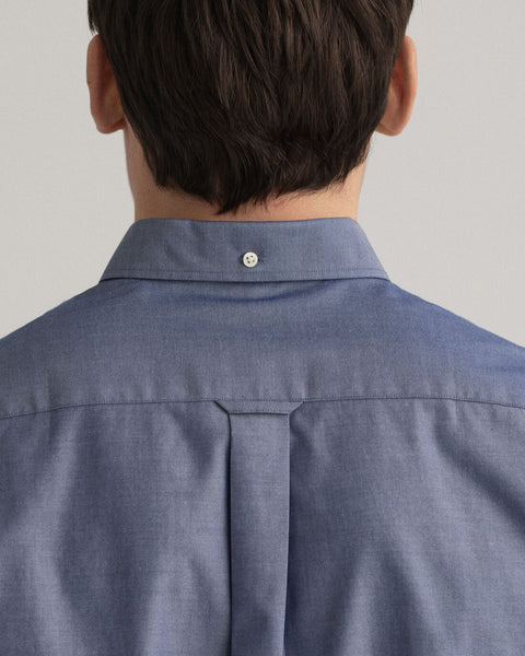 Gant 3060700-423 Pin-Point Oxford reg bd Shirt Camicia PERSIAN BLUE Button Down