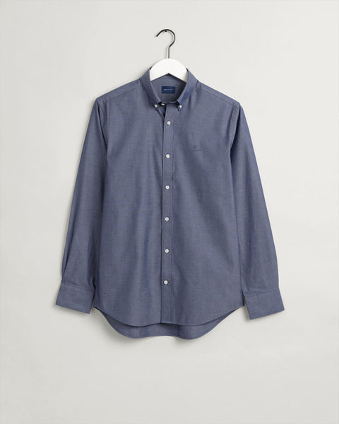 Gant 3060700-423 Pin-Point Oxford reg bd Shirt Camicia PERSIAN BLUE Button Down