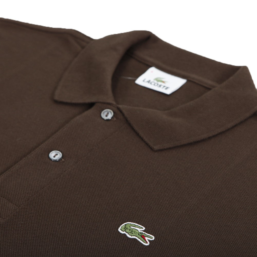 Polo lacoste clearance manica lunga zalando
