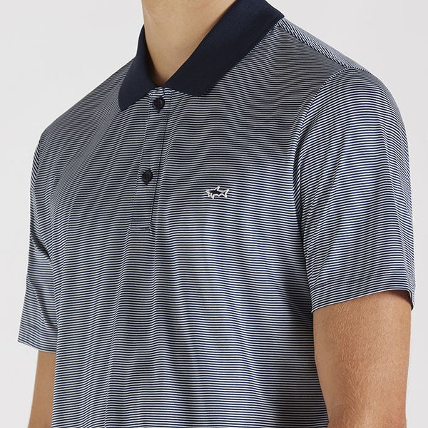 Paul & Shark 21411211-125 Polo Riga Stretta BLU Logo