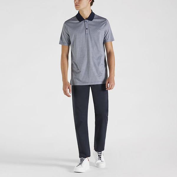 Paul & Shark 21411211-125 Polo Riga Stretta BLU Logo