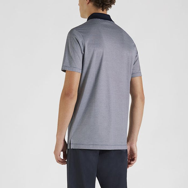 Paul & Shark 21411211-125 Polo Riga Stretta BLU Logo