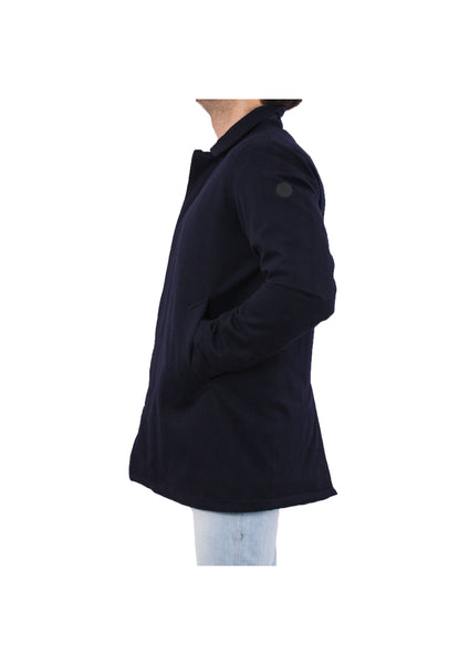 People of Shibuya PW 3030-799 Hokkaido 3/4 Jacket Man Wool Effect Fabric BLUE navy