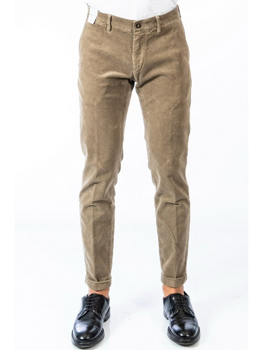 Pantaloni discount velluto uomo