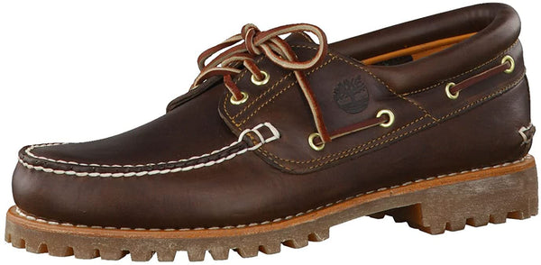 Timberland TB030003-214 Authentic Icon Handsewn Boat Shoe MD Brown Full Grain 3eye