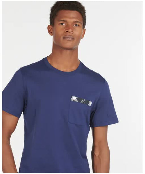 Barbour MTS0828-BL46 Bryce SS T-shirt REGAL BLUE