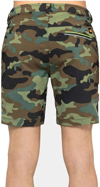 Sundek M164WKP8753-436 Walkshort Men's Bermuda Shorts Deep Forest Camou Uomo