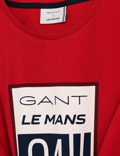 Gant 2003047-610 The Original Le Mans Limited SS T-Shirt RED