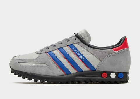 Adidas Originals IF8422 LA Trainer OG Grey-Black-Red-Blue