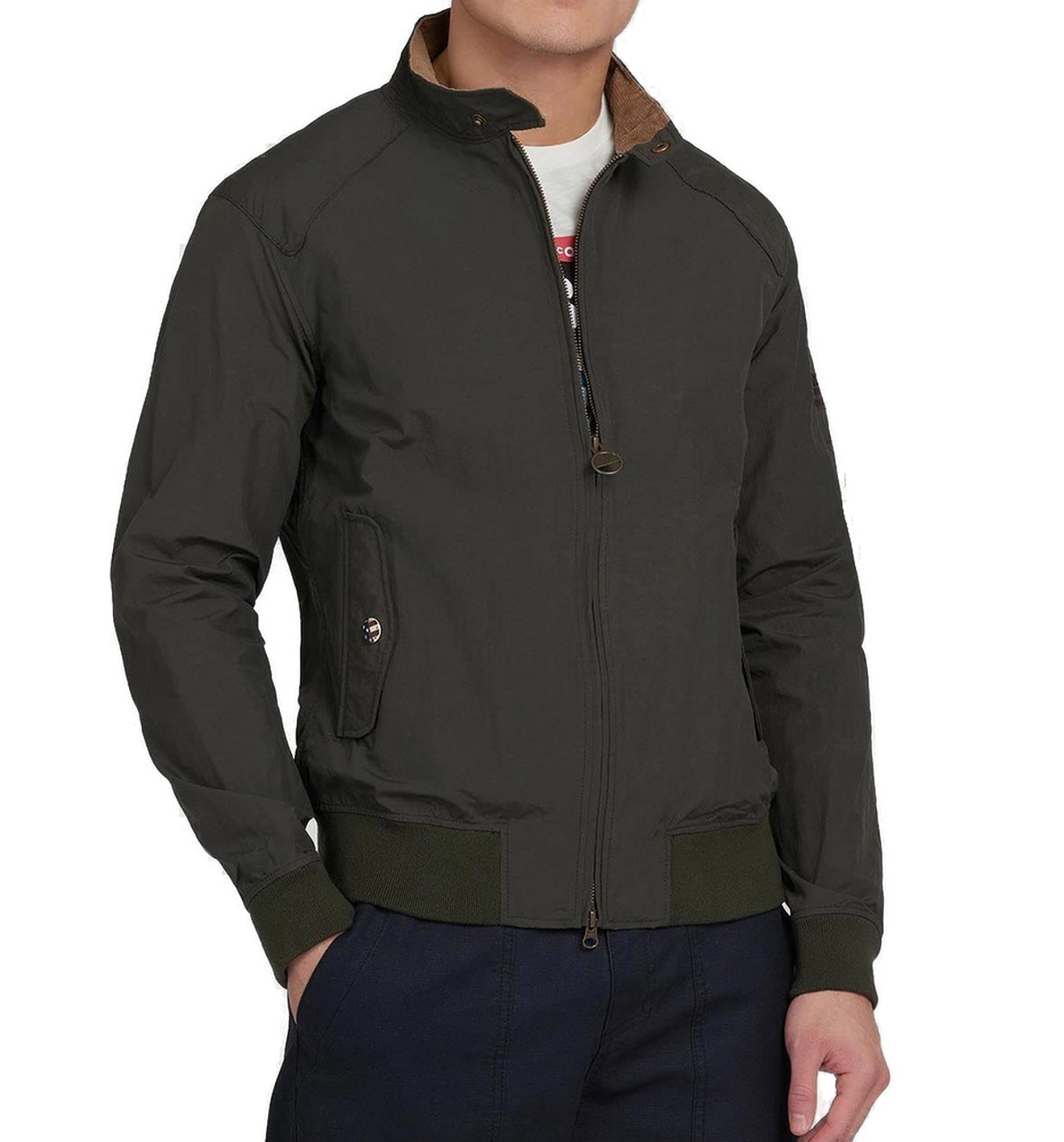 BARBOUR International MCA0427-SG71 Steve McQueen Rectifier Harrington Jacket SAGE GREEN