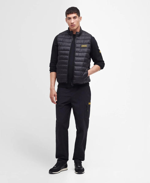 BARBOUR International MGI0170-BK11  Racer Reed Gilet - BLACK