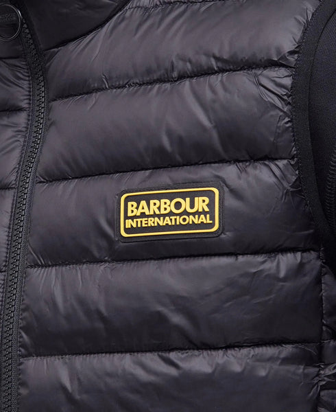 BARBOUR International MGI0170-BK11  Racer Reed Gilet - BLACK