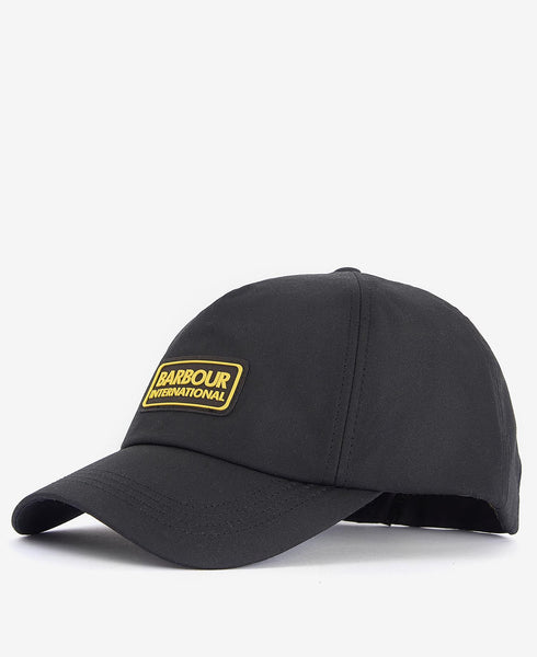 BARBOUR International MHA0822-BK91 Int. Sports Cap Legacy Wax BLACK