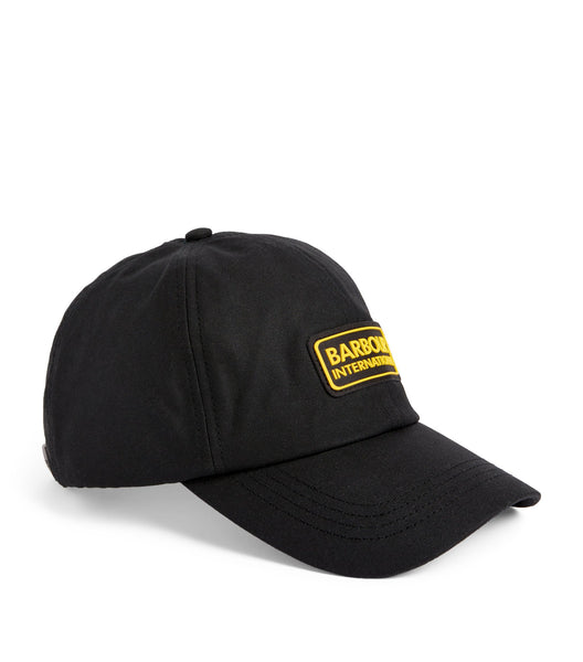 BARBOUR International MHA0822-BK91 Int. Sports Cap Legacy Wax BLACK