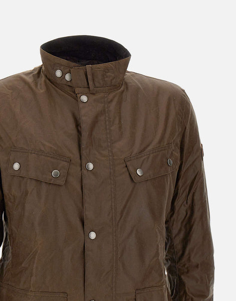 BARBOUR International MWX0337- BR31 Duke Wax Jacket OLIVE BROWN