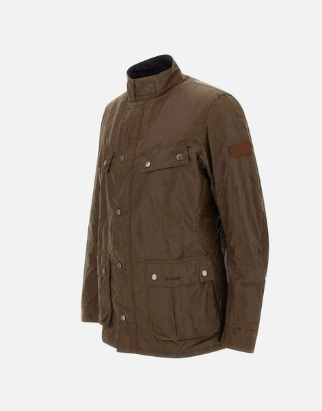 BARBOUR International MWX0337- BR31 Duke Wax Jacket OLIVE BROWN