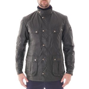 BARBOUR International MWX0337- SG91 Duke Wax Jacket SAGE GREEN