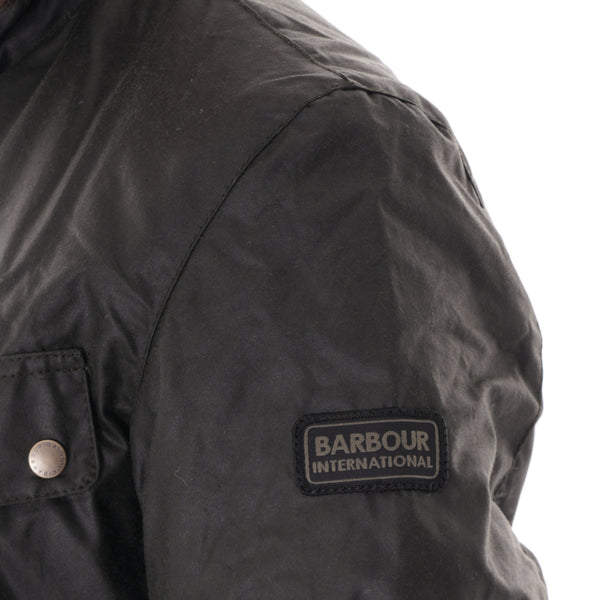 BARBOUR International MWX0337- SG91 Duke Wax Jacket SAGE GREEN