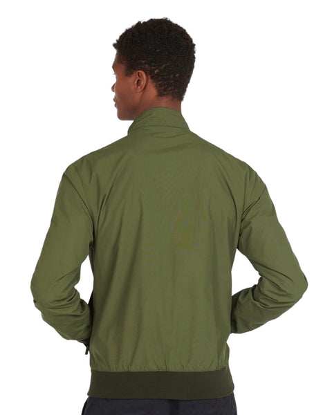 BARBOUR MCA0412-OL51 Royston Bomber Jacket OLIVE GREEN