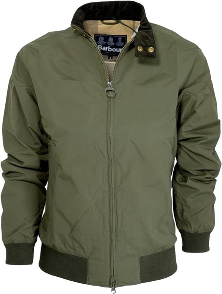 BARBOUR MCA0412-OL51 Royston Bomber Jacket OLIVE GREEN