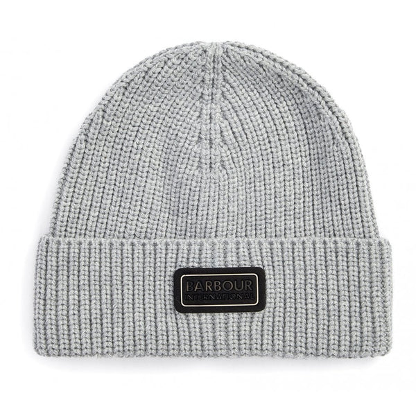 BARBOUR MGS0092-GY31 International Sweeper Beanie&amp;Scarf Gift Set DARK GRAY