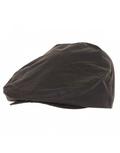 BARBOUR MHA0003-OL71 Waxed Flat Cap OLIVE