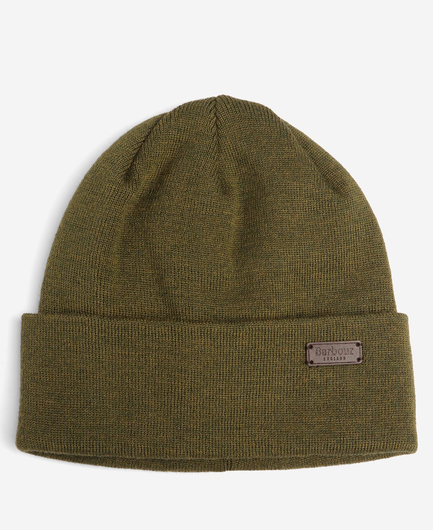 BARBOUR MHA0820-OL31 Healey Beanie Cap OLIVE GREEN