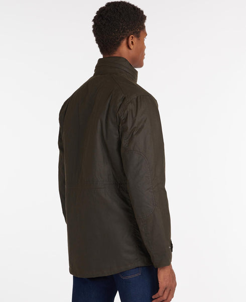 BARBOUR MWX0020OL71Sapper Wax Jacket OLIVE