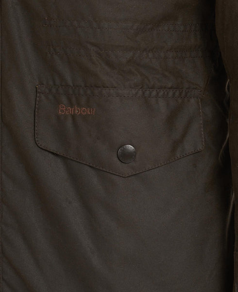 BARBOUR MWX0020OL71Sapper Wax Jacket OLIVE