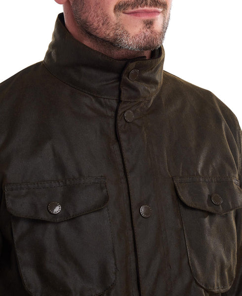 BARBOUR MWX0700-OL51 Ogston Wax Winter Jacket OLIVE