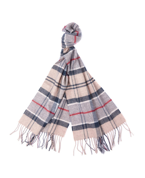 Barbour USC0324-TN31 Yaxley Tartan Scarf NAVY-GREEN