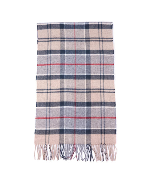 Barbour USC0324-TN31 Yaxley Tartan Scarf NAVY-GREEN