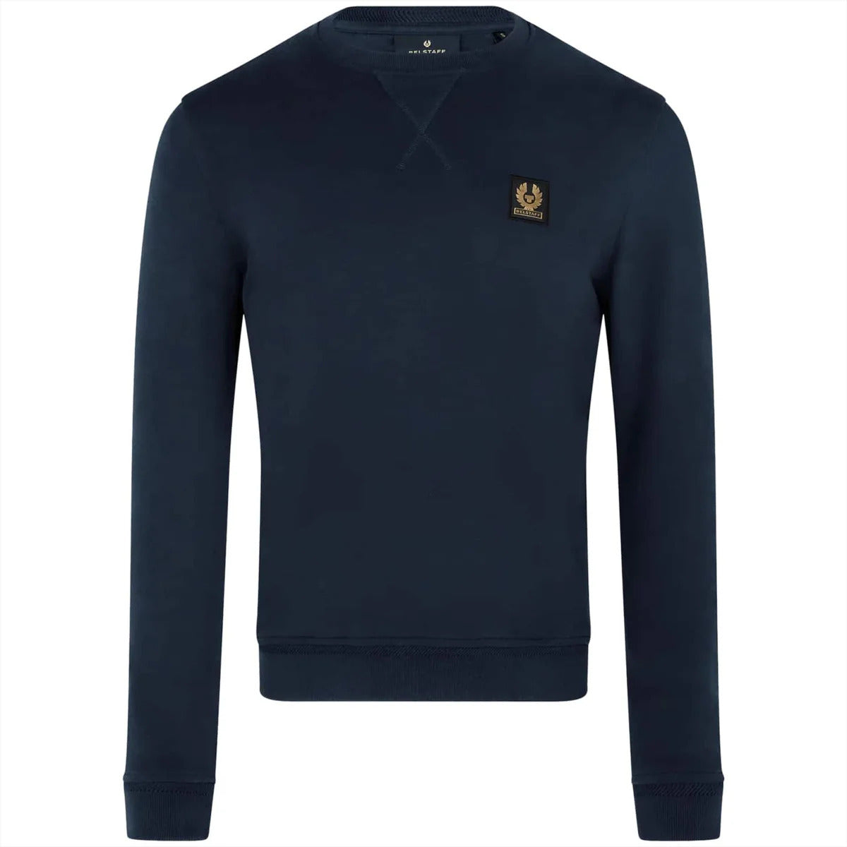 BELSTAFF 100049-DKINK Felpa Classic Logo Uomo Blu Inchiostro