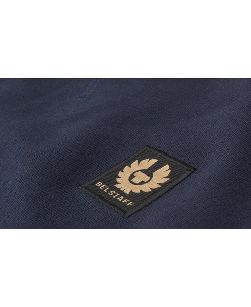 BELSTAFF 100049 DKINK Felpa Logo Girocollo BLU NAVY