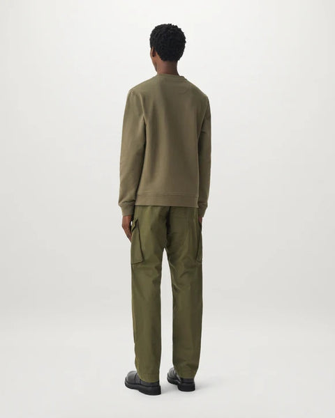 BELSTAFF 100049 SAGGR Felpa Logo Girocollo SAGE GREEN