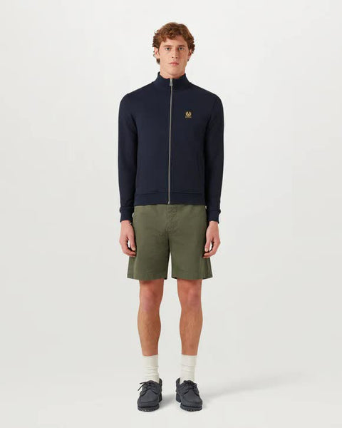 BELSTAFF 100050 DKNK Felpa Ful Zip BLU NAVY