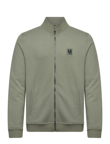 BELSTAFF 100050 SAGGRN Felpa Ful Zip SAGE GREEN