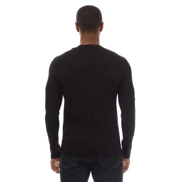 BELSTAFF 100054 BLK T-Shirt Logo Manica Lunga BLACK