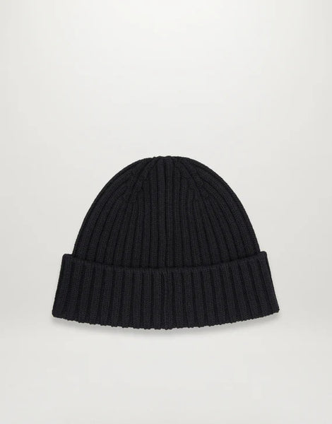 BELSTAFF 100067-BLK Watch Beanie Hat BLACK Berretto Uomo