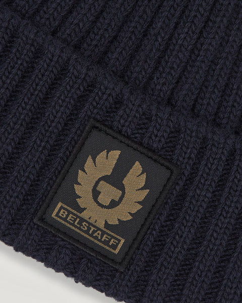BELSTAFF 100067-DKINK Watch Beanie Hat BLU NAVY Berretto Uomo