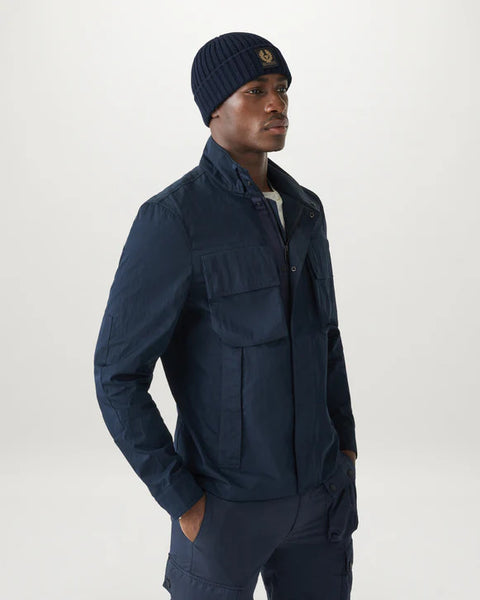 BELSTAFF 100067-DKINK Watch Beanie Hat BLU NAVY Berretto Uomo