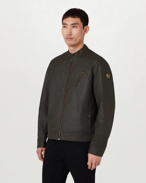 BELSTAFF 105803 FDOL Sideline Waxed Jacket FADED OLIVE