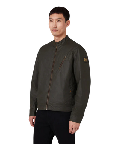 BELSTAFF 105803 FDOL Sideline Waxed Jacket FADED OLIVE